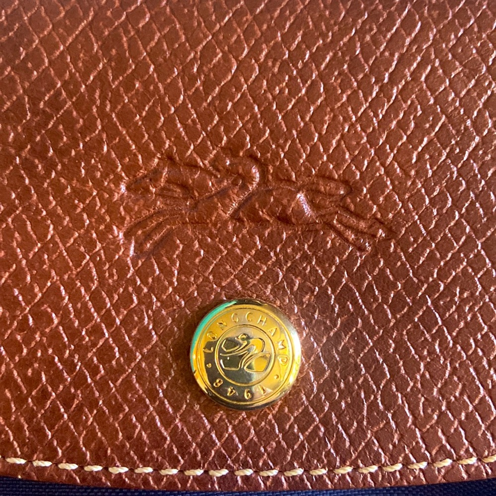 Blue Longchamp bag